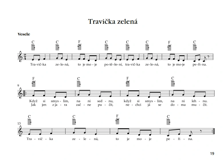 Ukulele na 2 akordy - Marie Sommerová